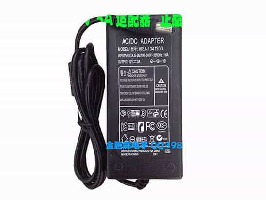 ACP OEM Power AC Adapter Compatible HRJ-1341203, 12V 3A 5.5/2.5mm, C14, New ACP OEM Power AC Adapter Compatible HRJ-1341203, 12V 3A 5.5/2.5mm, C14, New
