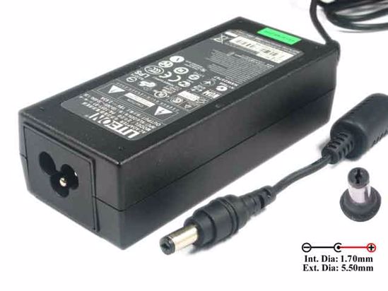 LITE-ON PA-1051-91 AC Adapter NEW Original 19V 2.63A, 5.5/1.7mm, 3-Prong, New LITE-ON PA-1051-91 AC Adapter NEW Original 19V 2.63A, 5.5/1.7mm, 3-Prong, New