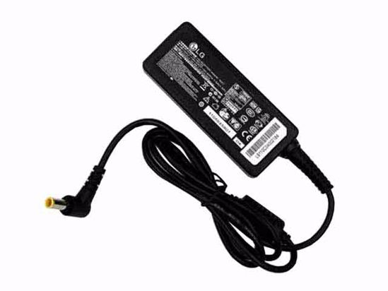 LG AC Adapter (LG) AC Adapter- Laptop PA-1900-D6, 19V 2.1A, 6.4/4.4mm WP, 3P, New LG AC Adapter (LG) AC Adapter- Laptop PA-1900-D6, 19V 2.1A, 6.4/4.4mm WP, 3P, New